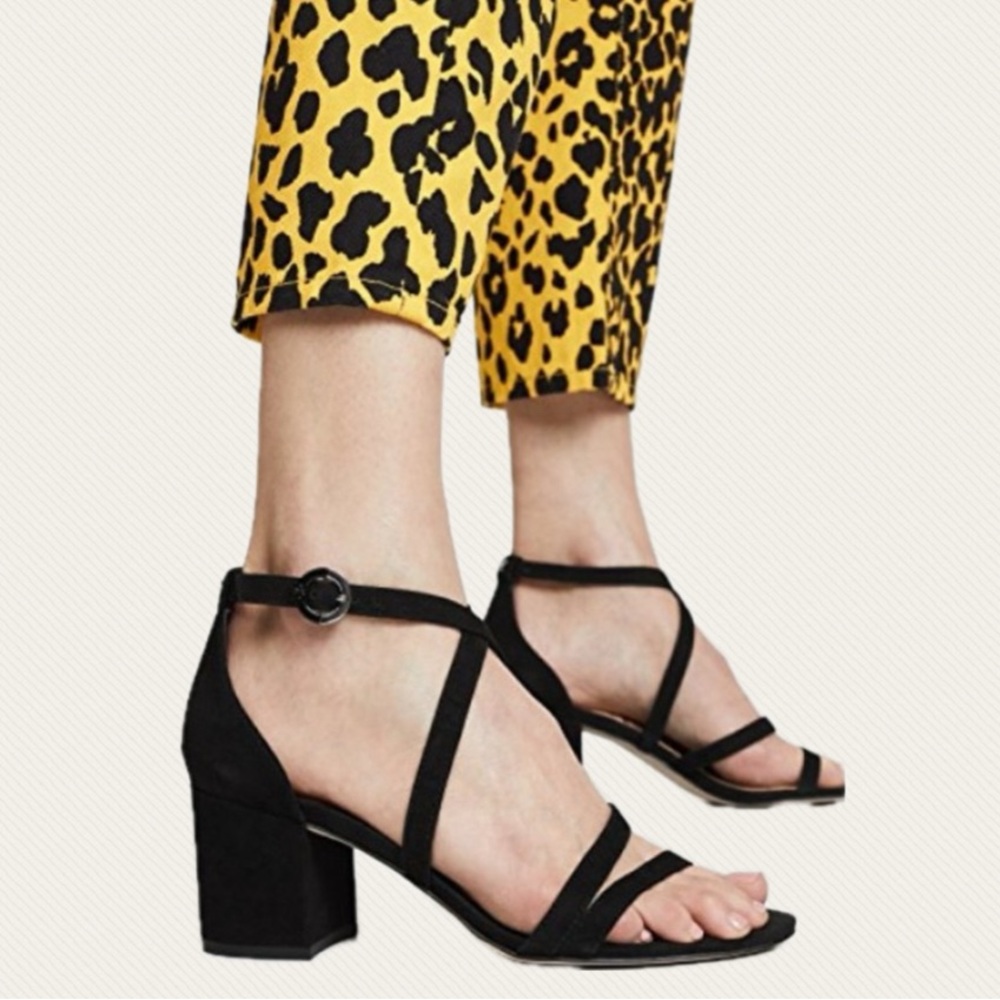 EUC Sam Edelman Stacie Block Heel Sandal size 7.5